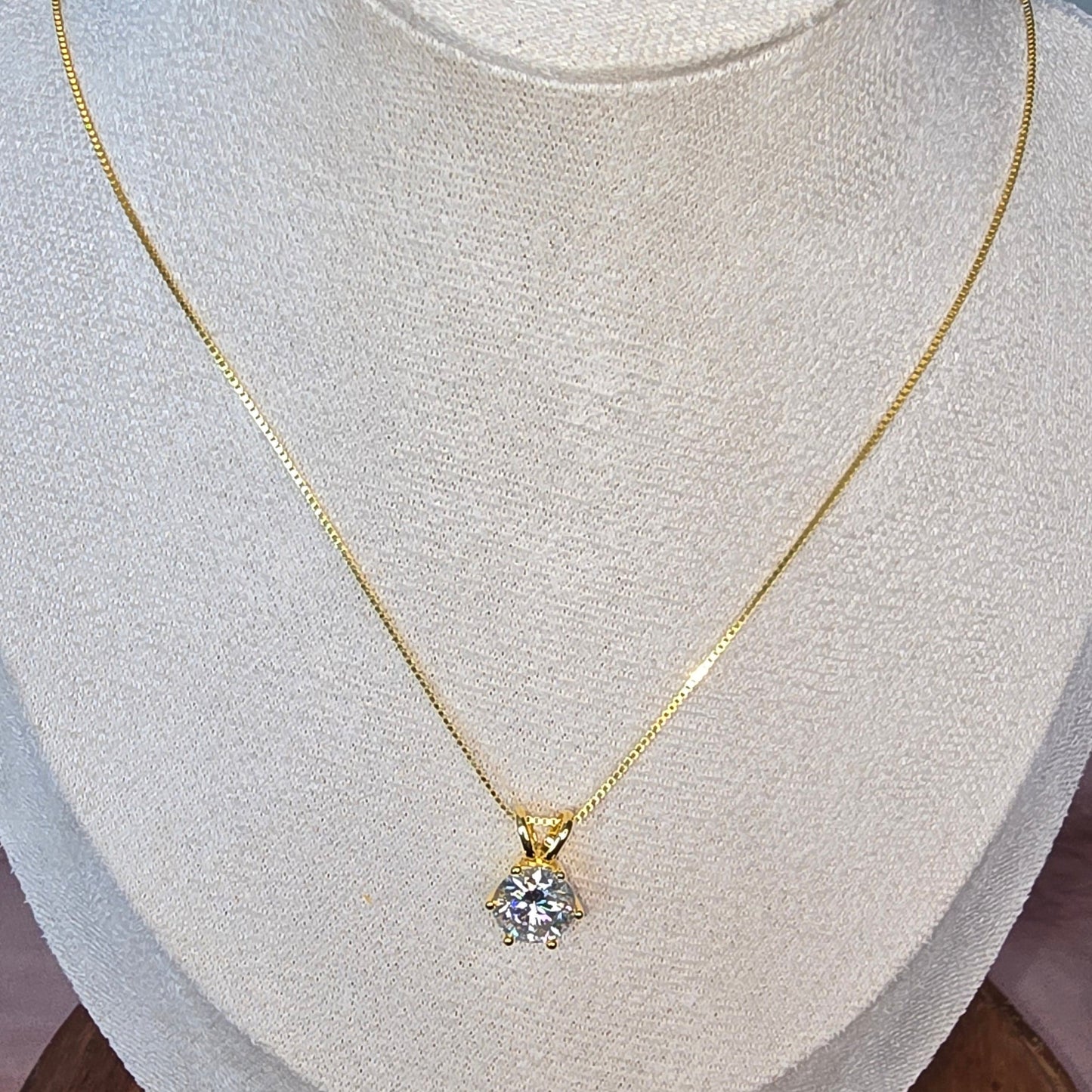 3 carat halsband