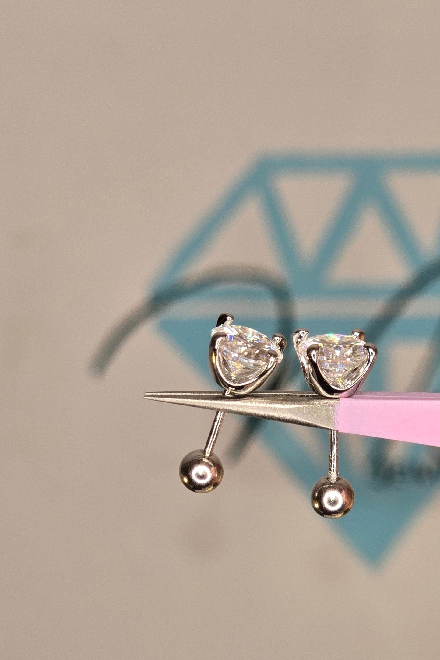1 carat örhänge