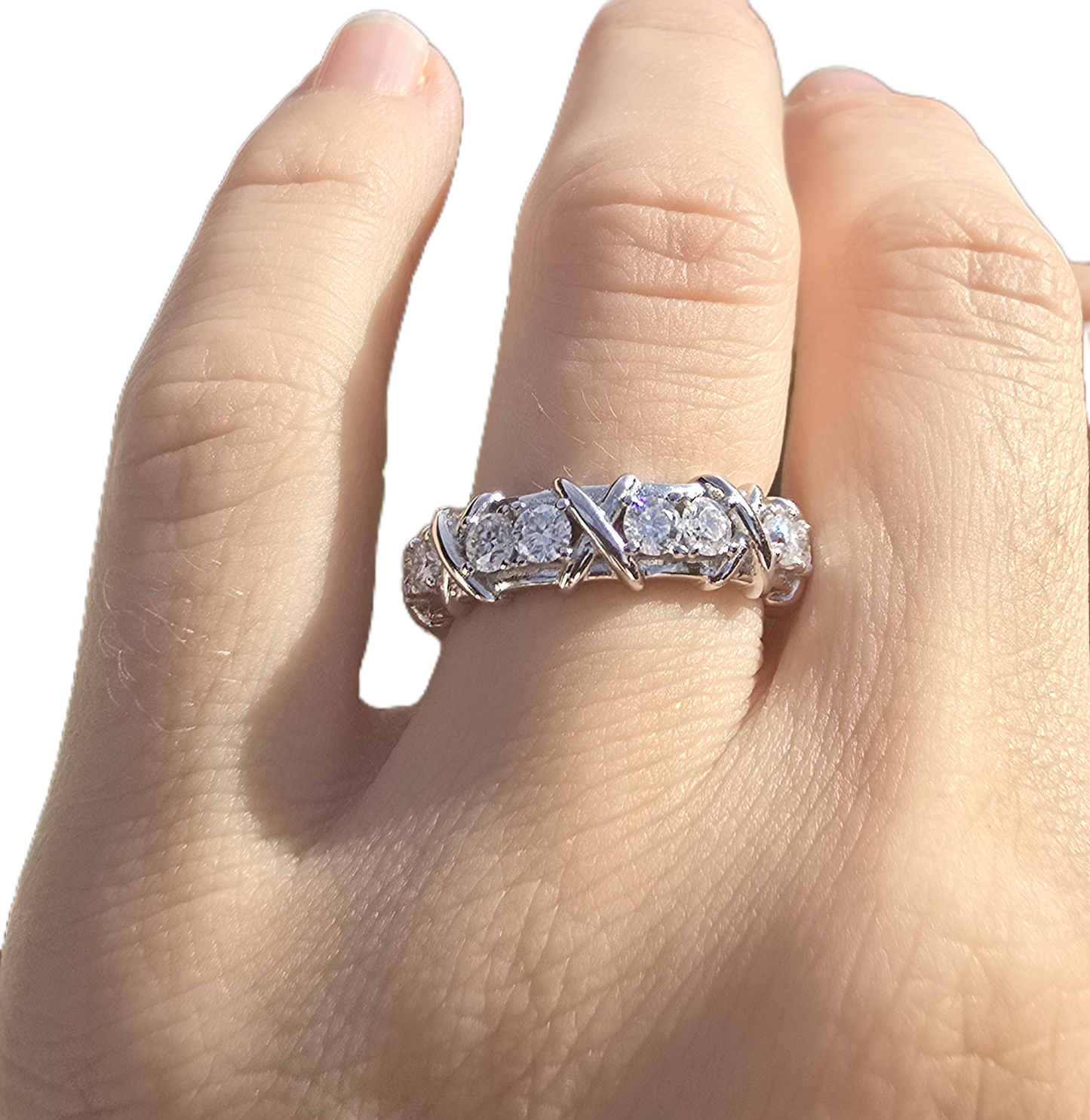 Tiffany- inspirerat ring