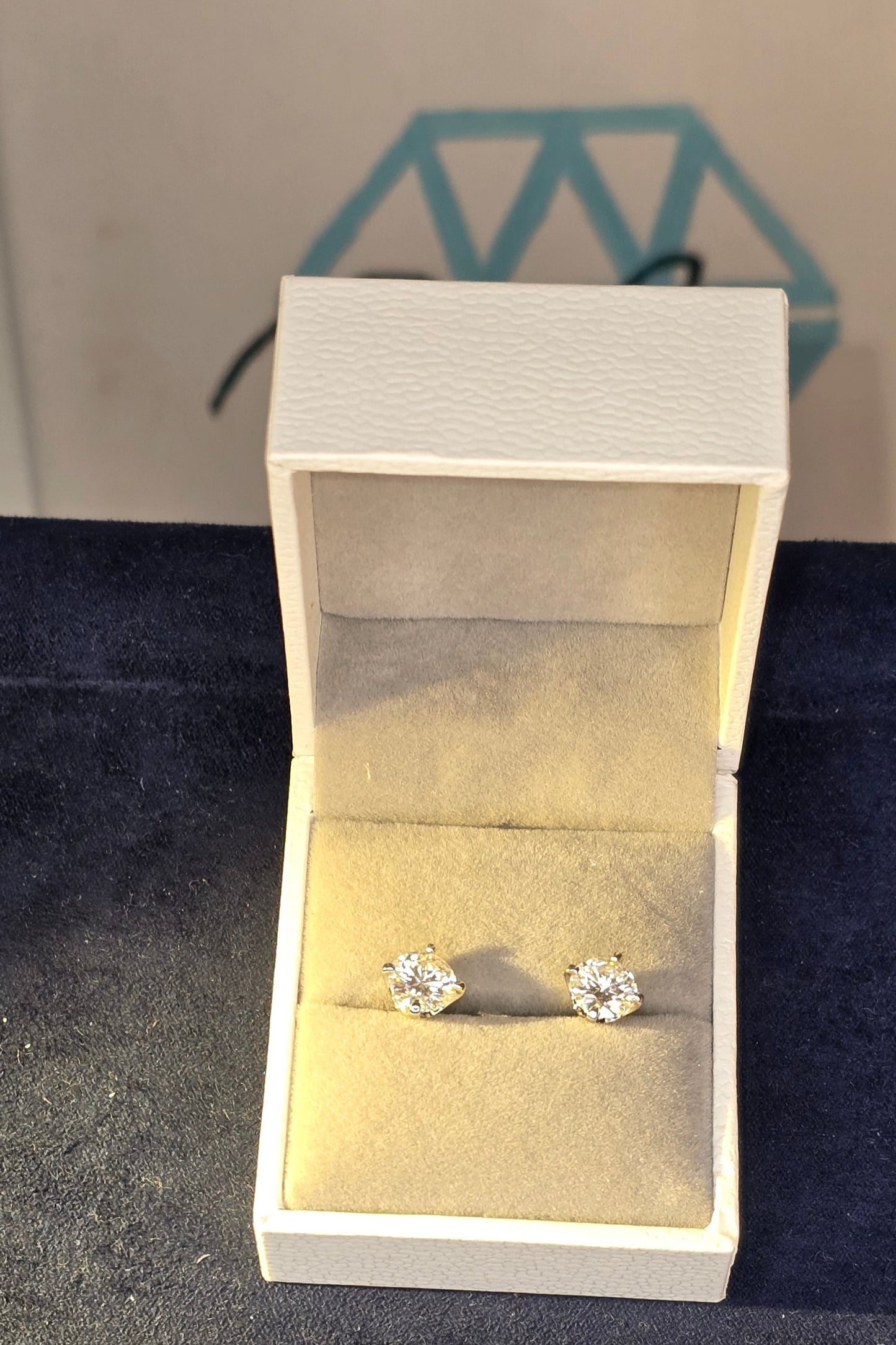 1 carat örhänge
