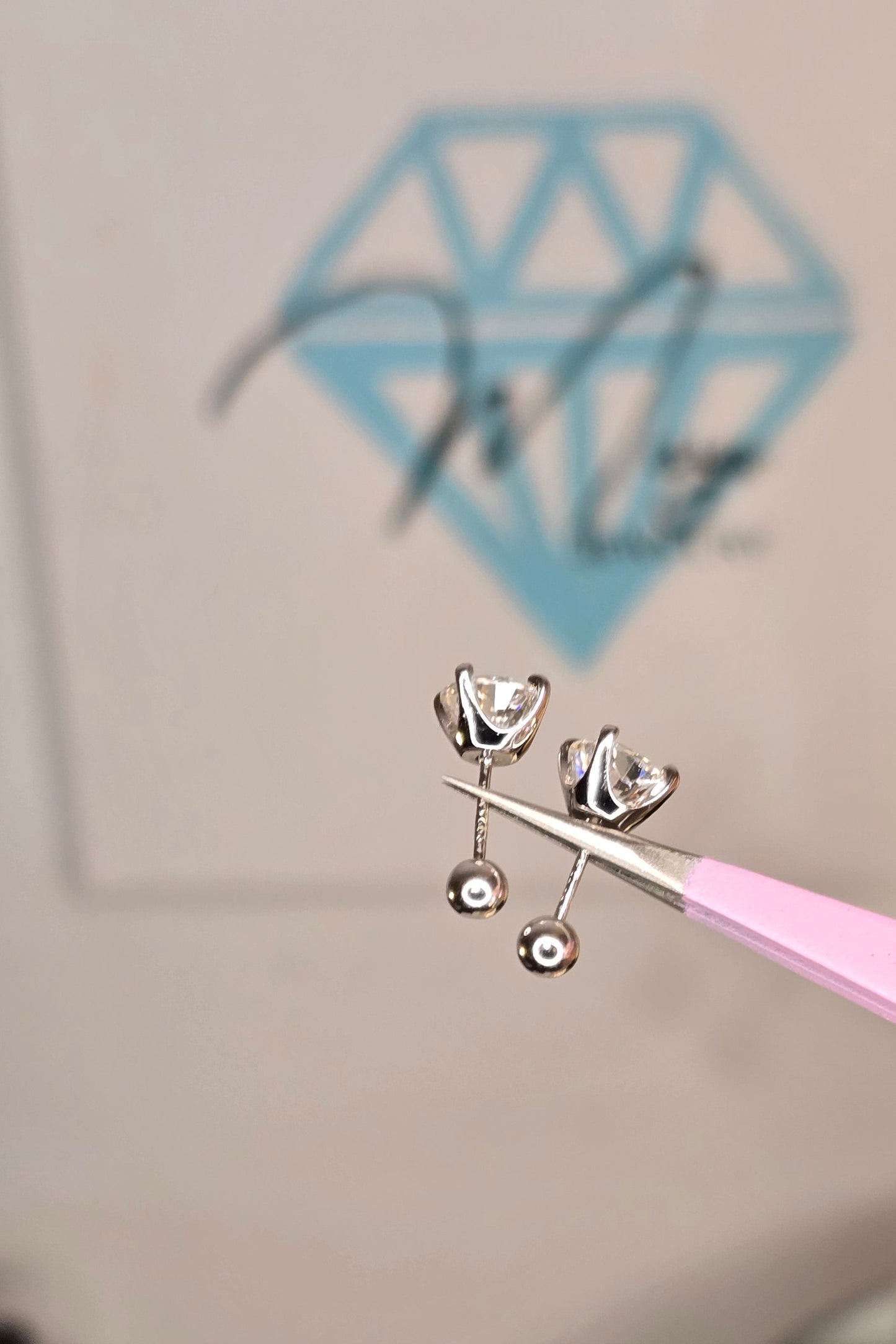 1 carat örhänge