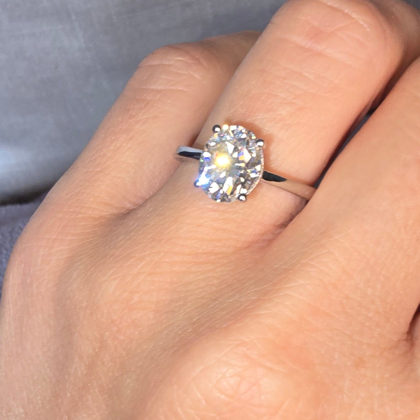 Oval 2 carat