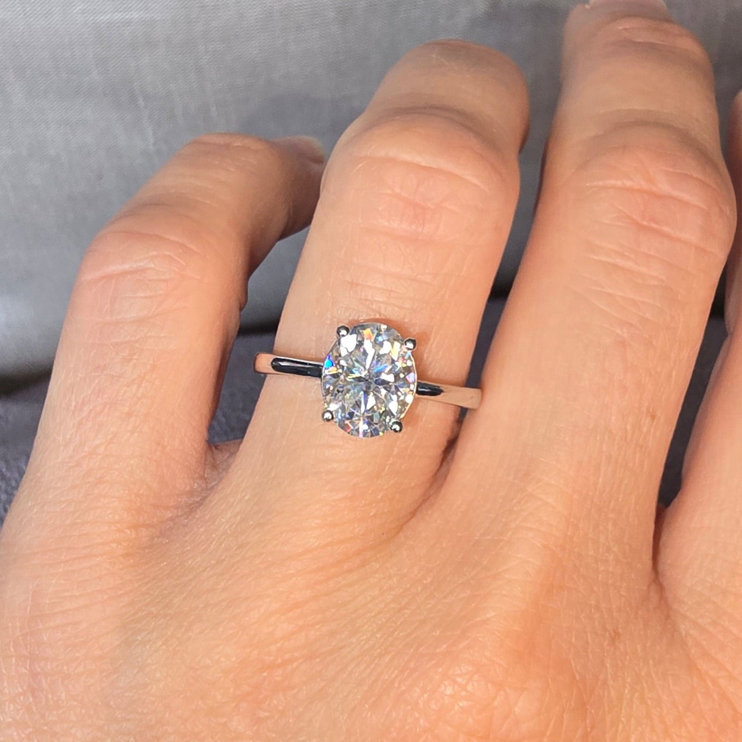 Oval 2 carat