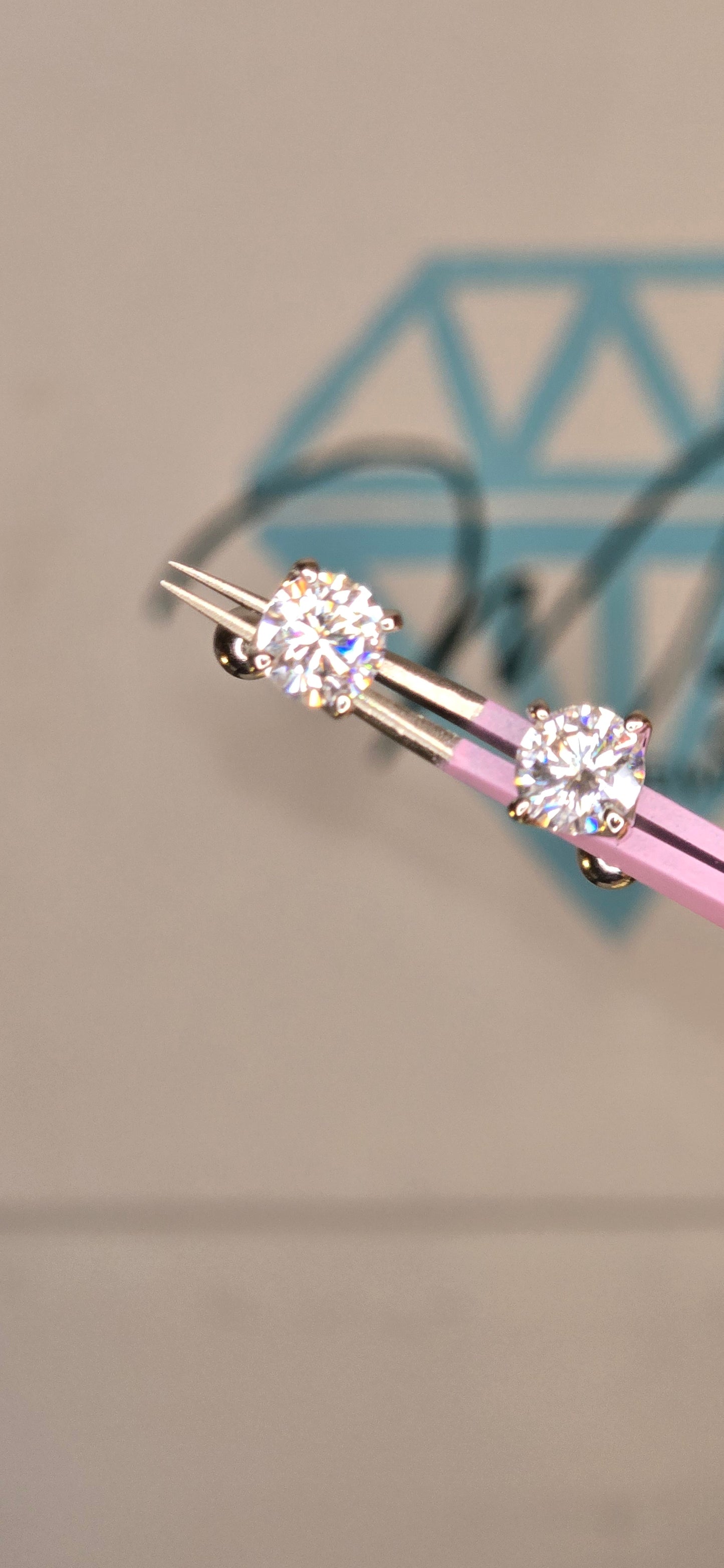 1 carat örhänge