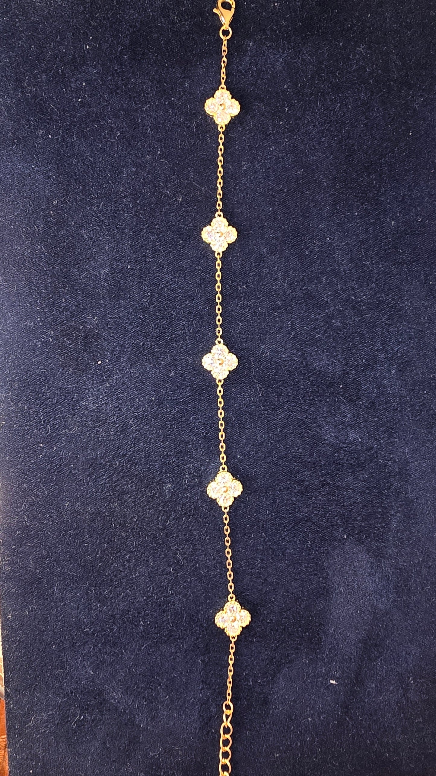 fyrklöverdesign armband
