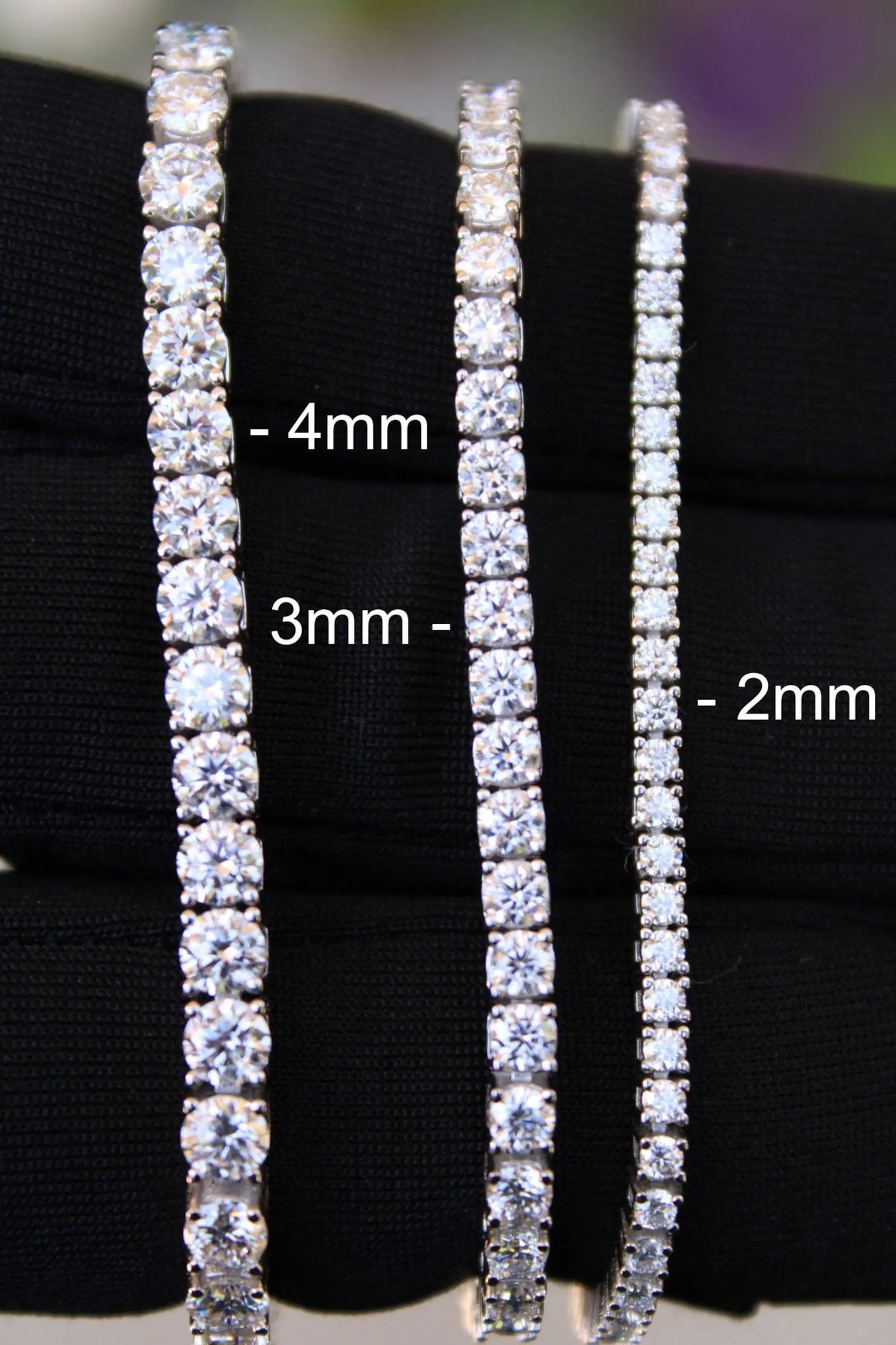 Tennis armband 4 MM 16 cm