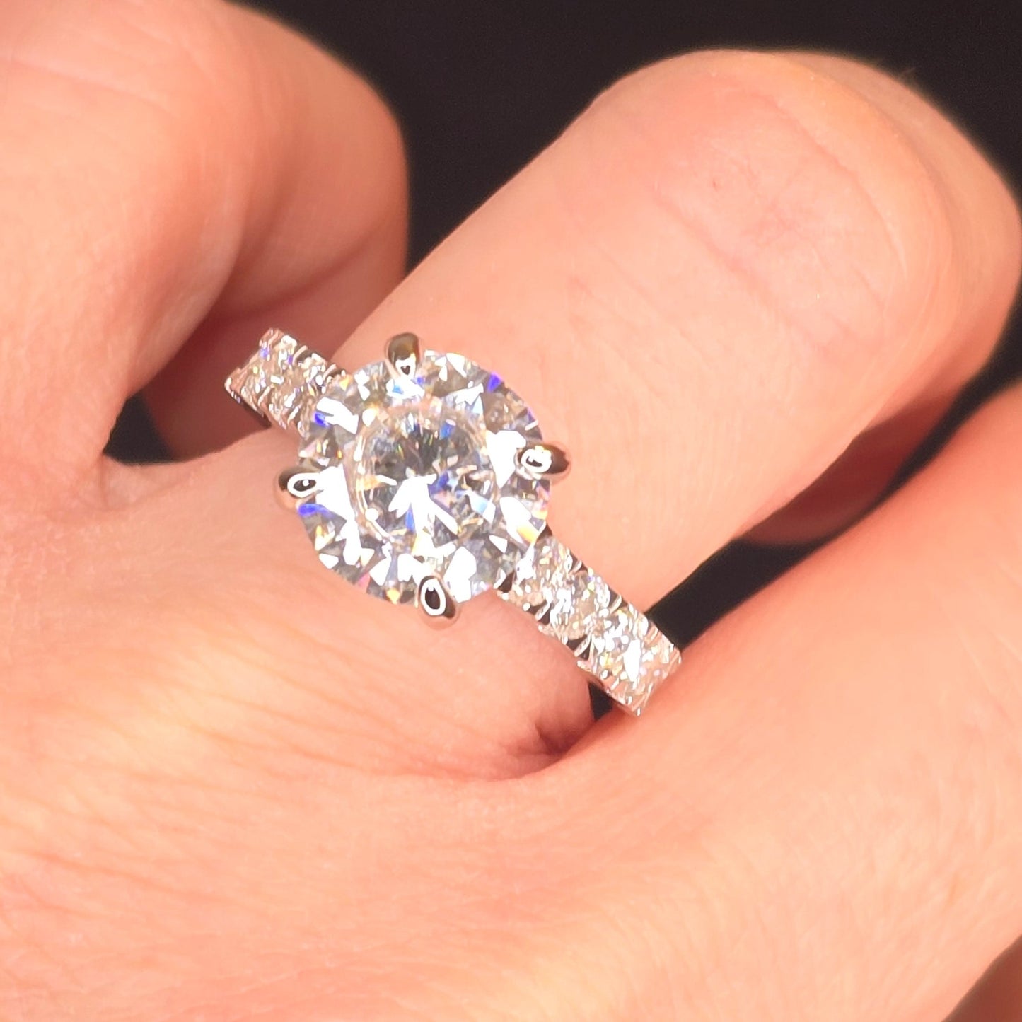 Royal 4 Ct Moissanite Ring