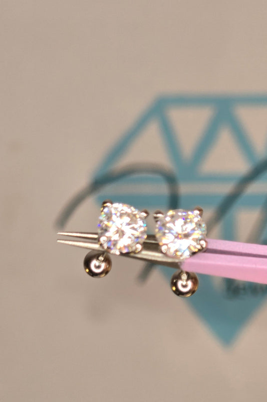 1 carat örhänge