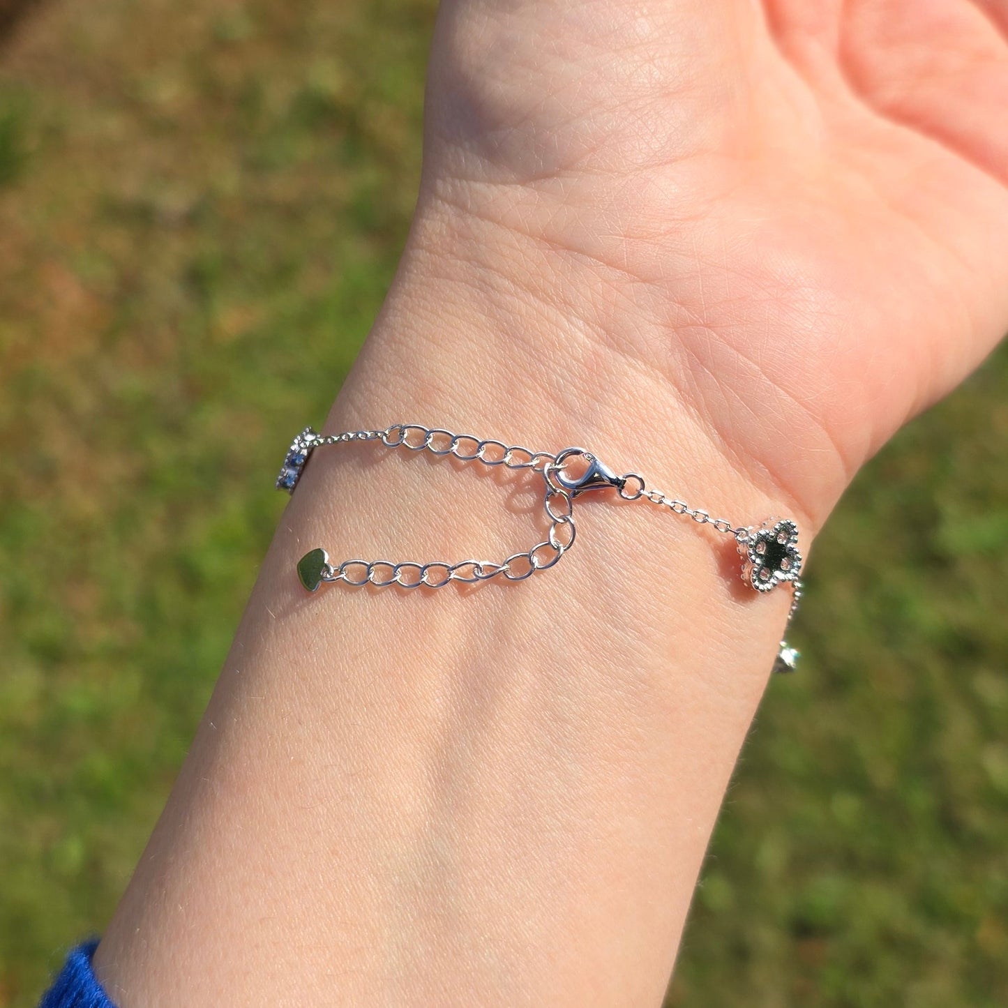 fyrklöverdesign armband