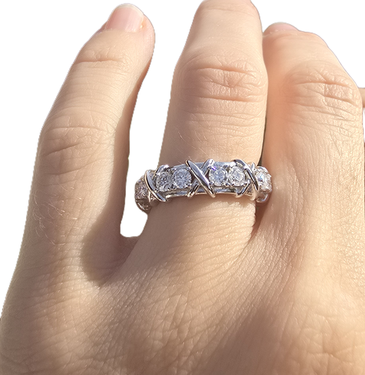 Tiffany- inspirerat ring
