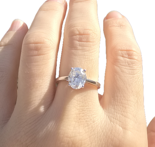 Oval 2 carat