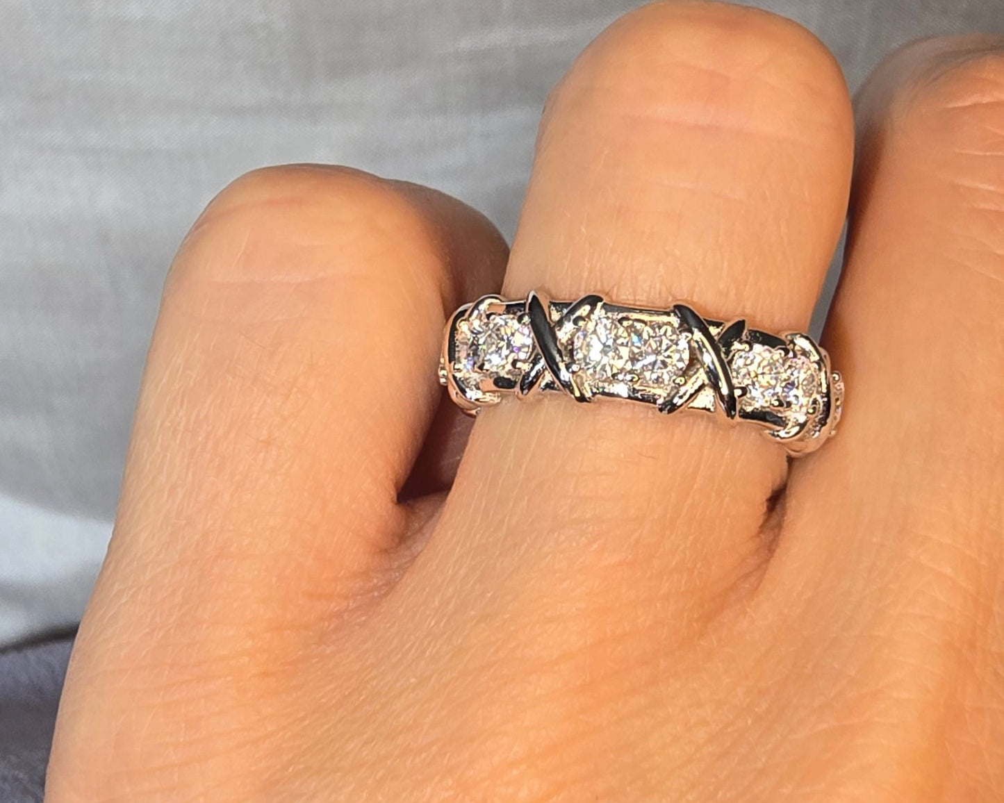 Tiffany- inspirerat ring