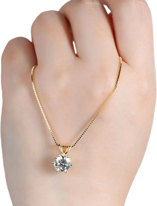 3 carat halsband