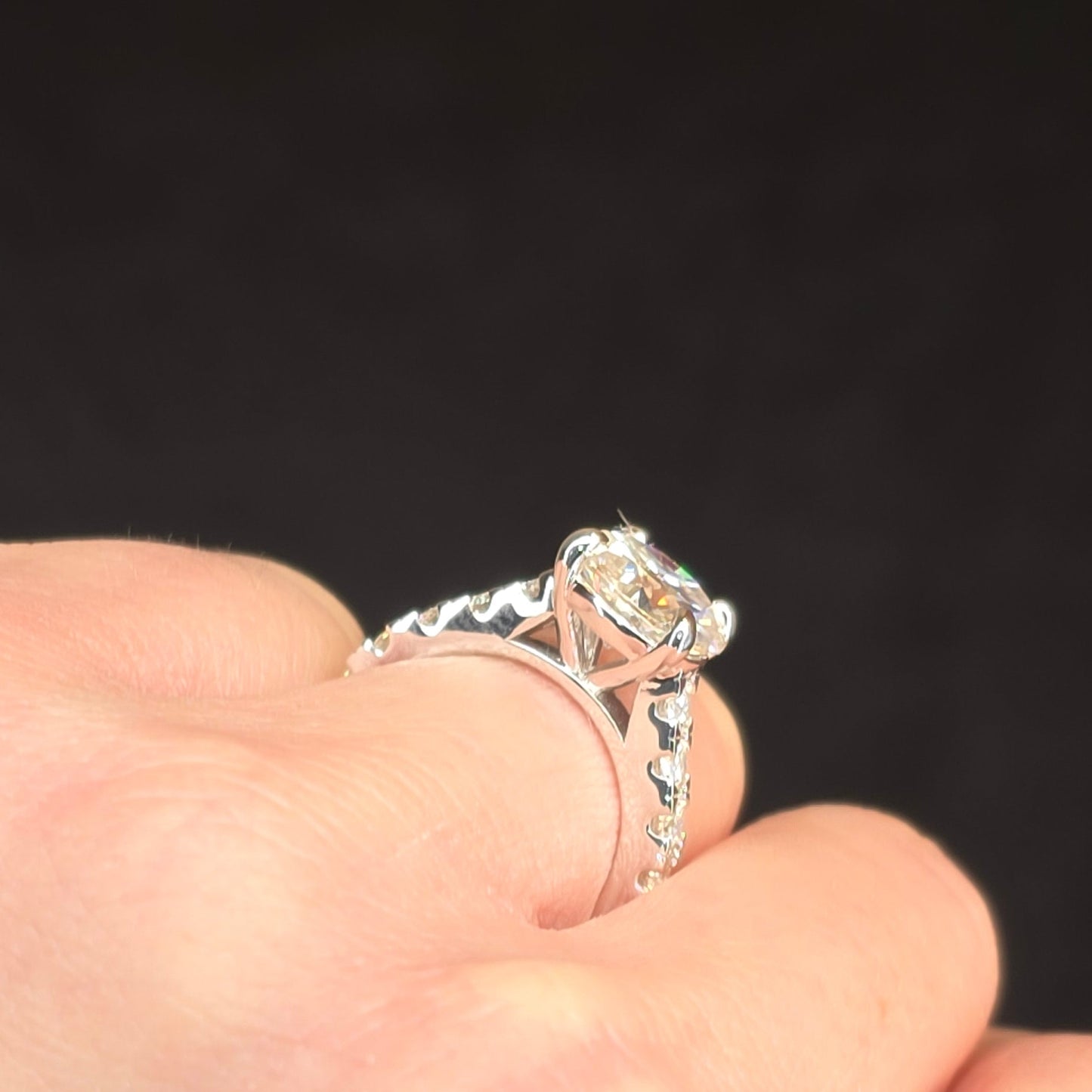 Royal 4 Ct Moissanite Ring