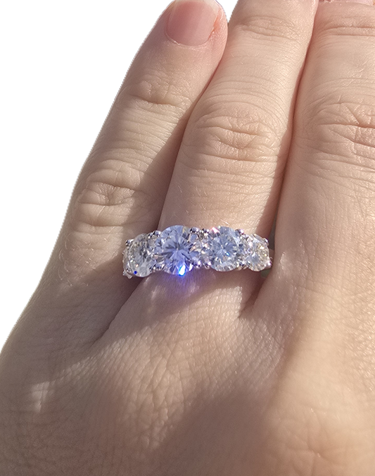Ring fem stenar