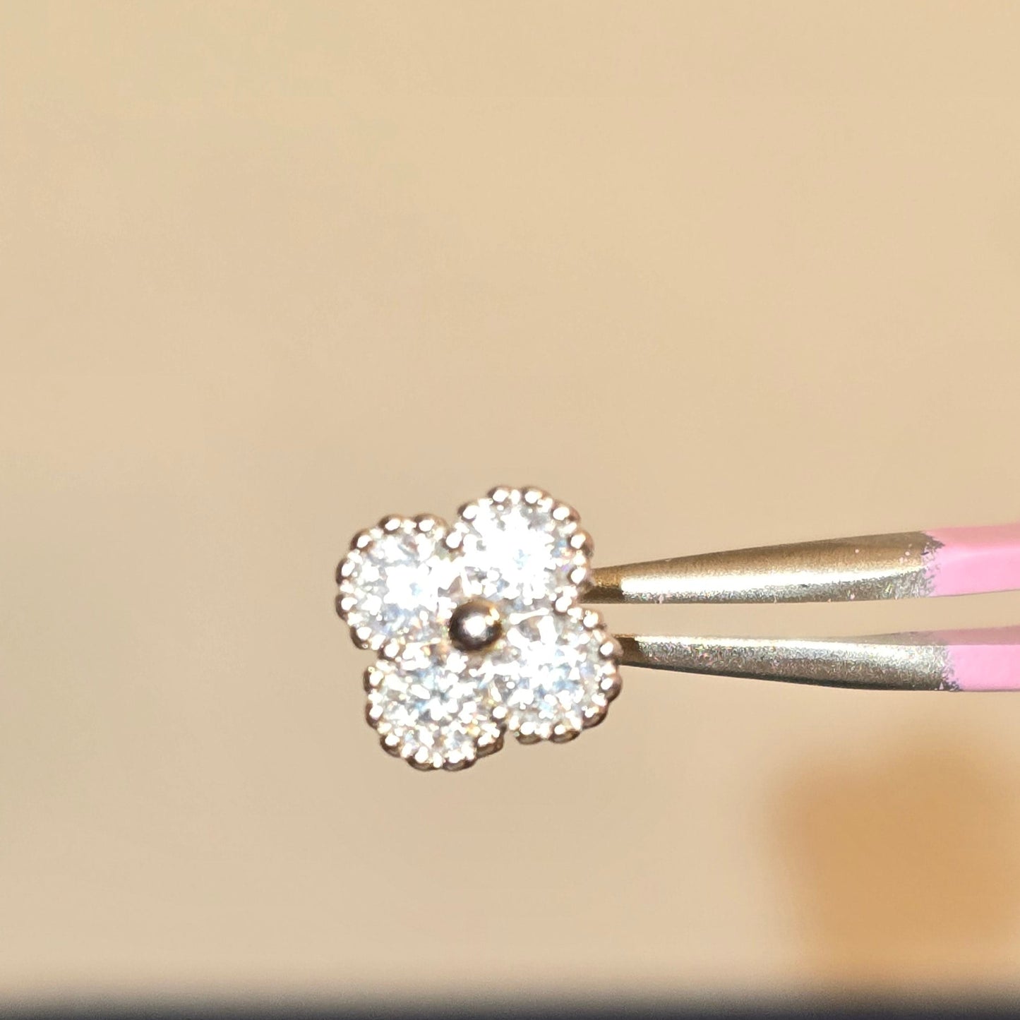 fyrklöverdesign örhänge