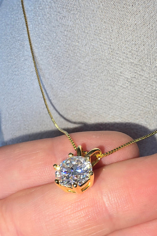 3 carat halsband