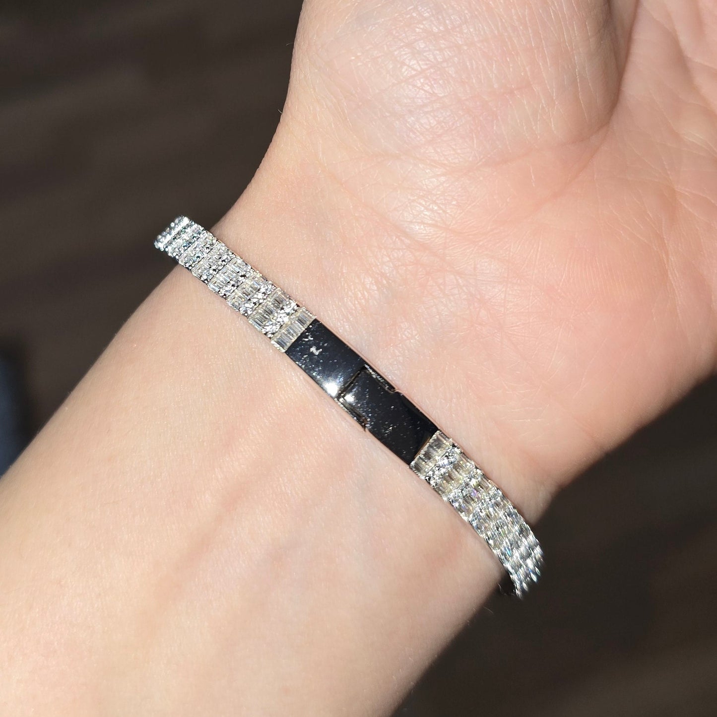 Aurora Moissanite Cuff